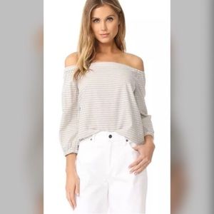 Off the shoulder blouse